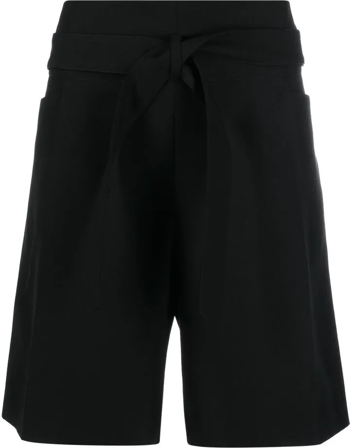 Belted Tailored Shorts