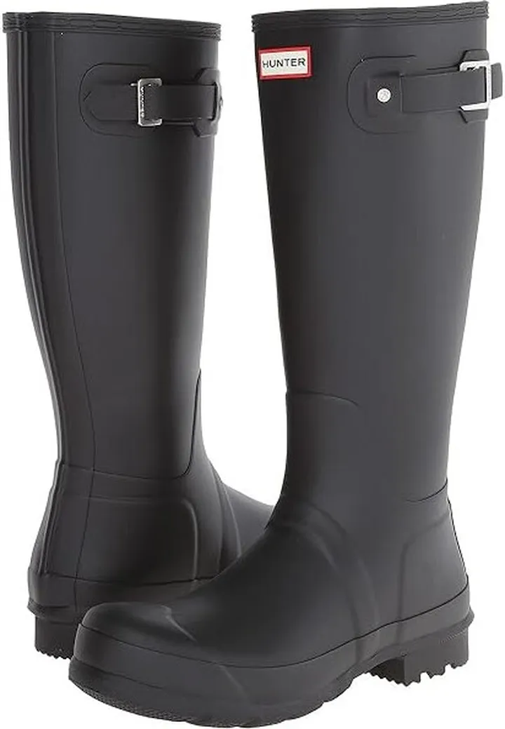 Hunter Original Tall Rain Boots (Black) Men's Rain Boots