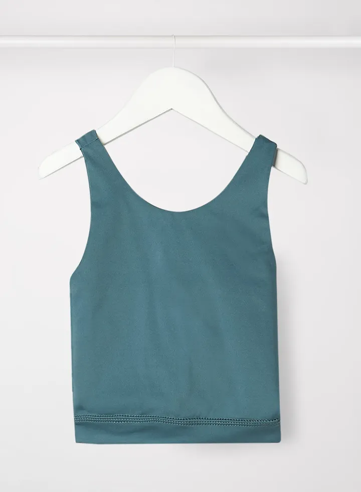 Girls Racerback Tank Top Green