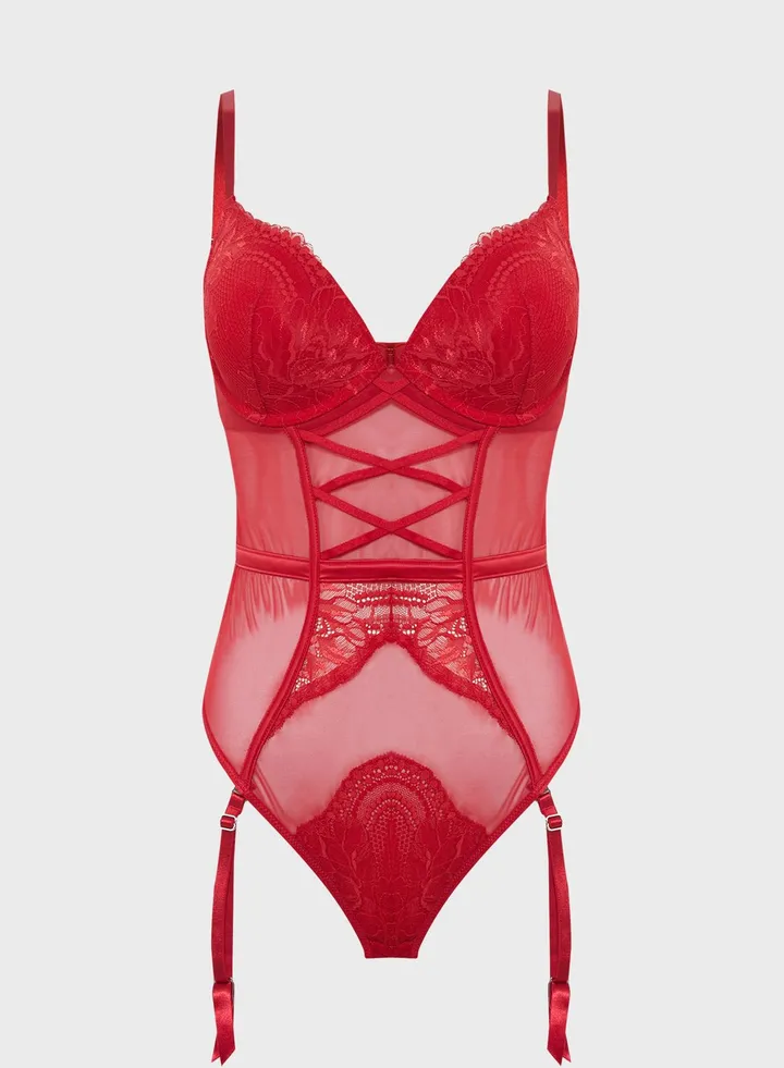Lace Detail Bodysuit