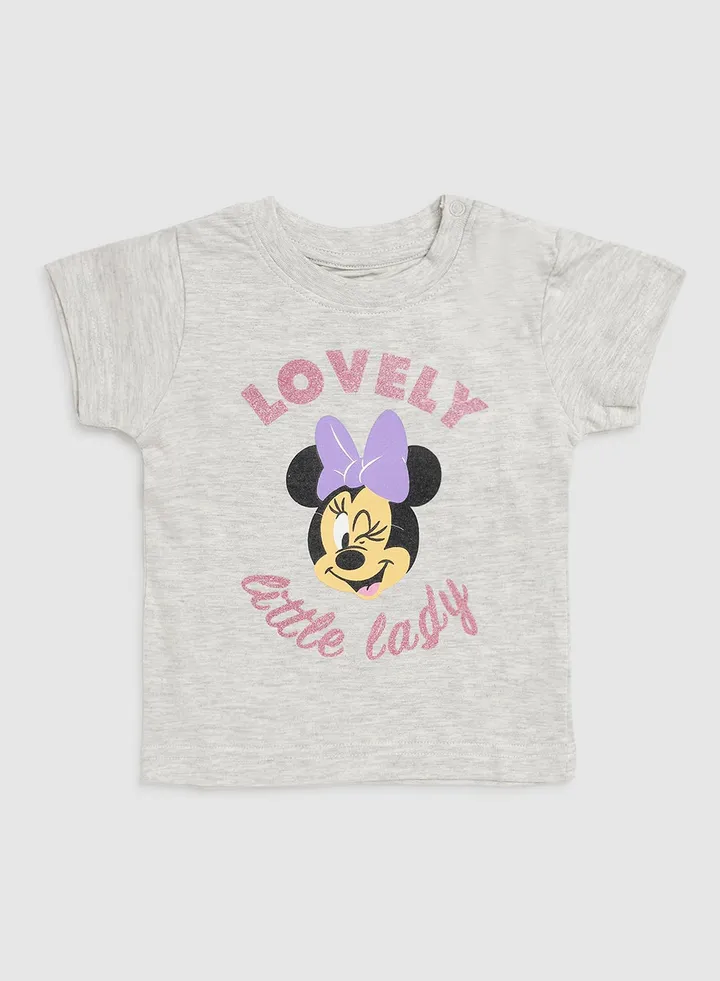 Fashionable Casual T-Shirt Iron Grey