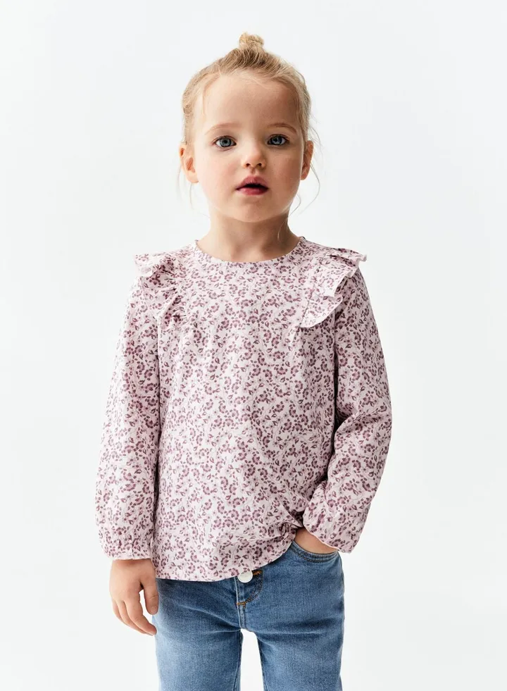 Infant Floral Print Top