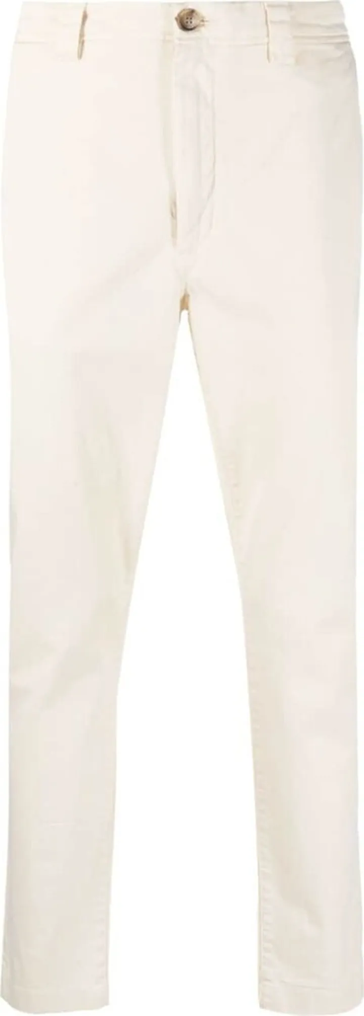 Cotton Straight Leg Trousers