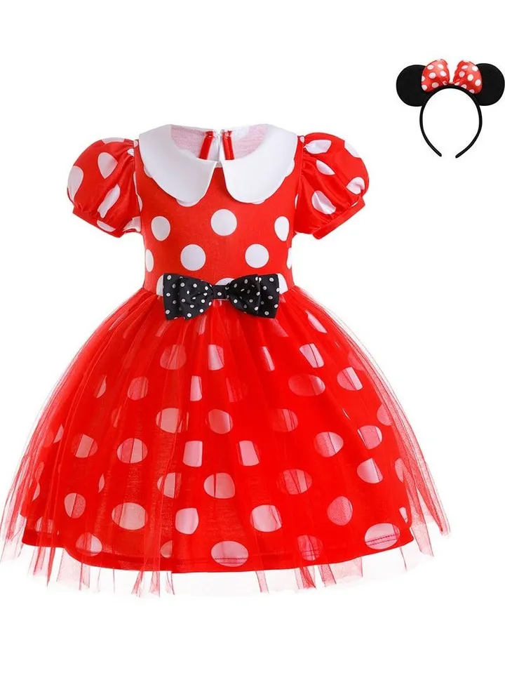 Girl Princess Pongee Dress