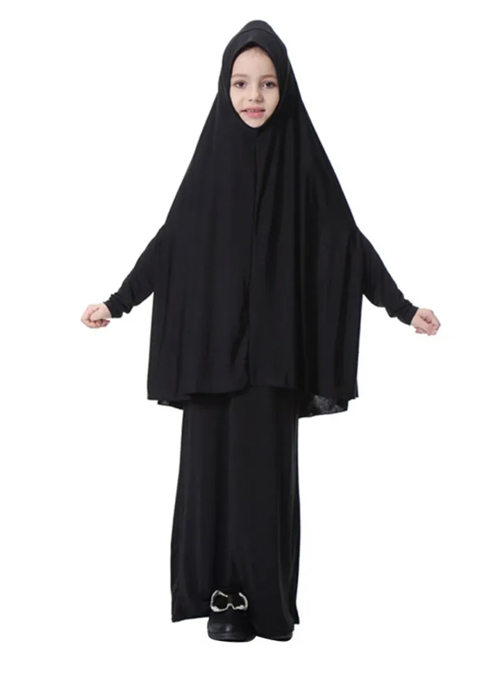 Long Sleeve Abaya Black
