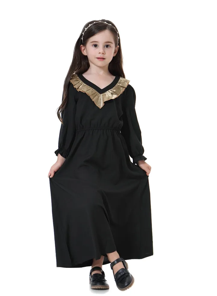 Abaya Maxi Dress Black