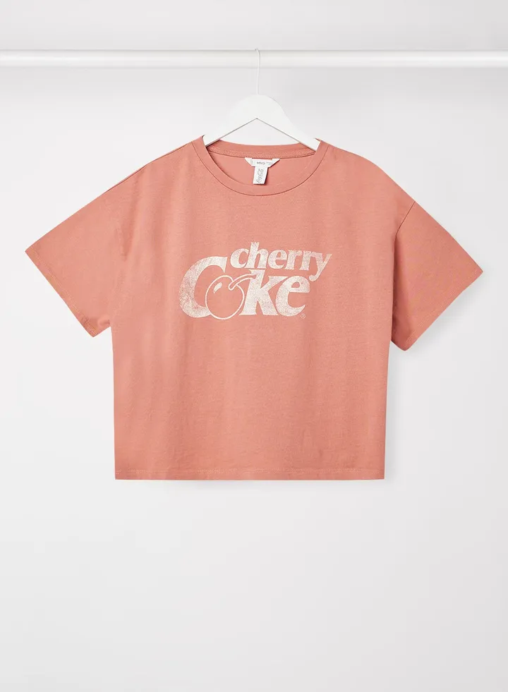 Kids Unisex Oversized T-Shirt Pink