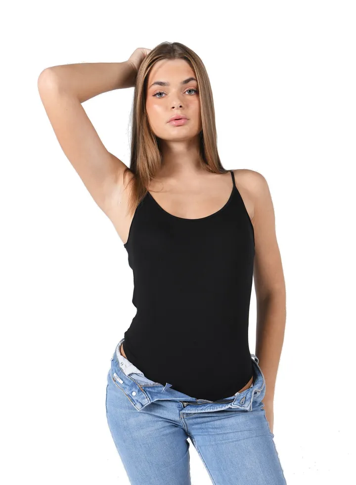 comodo bretelle bodysuit egyptian cotton 100%