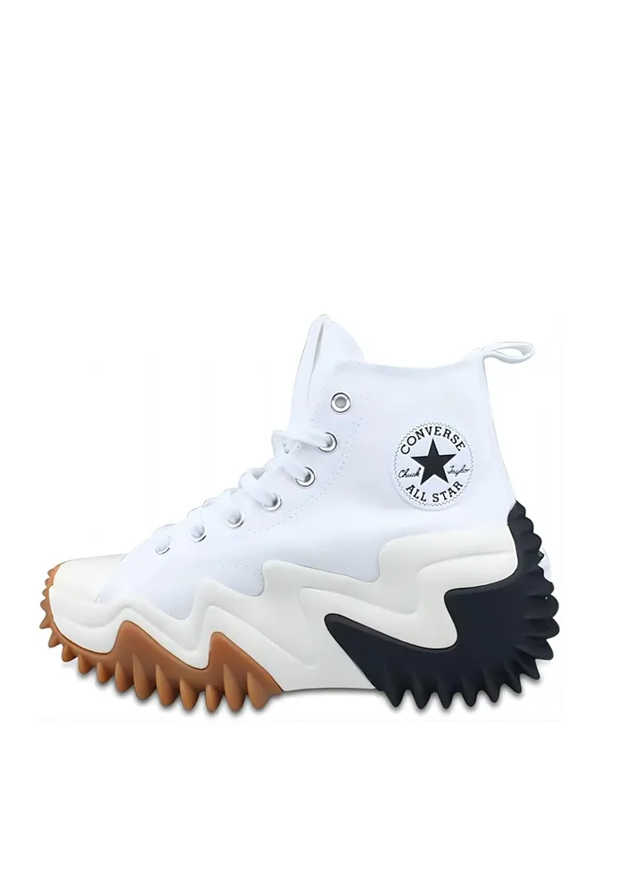 Run Star Motion High Top Future Radio Wave Thick Sole Shoes