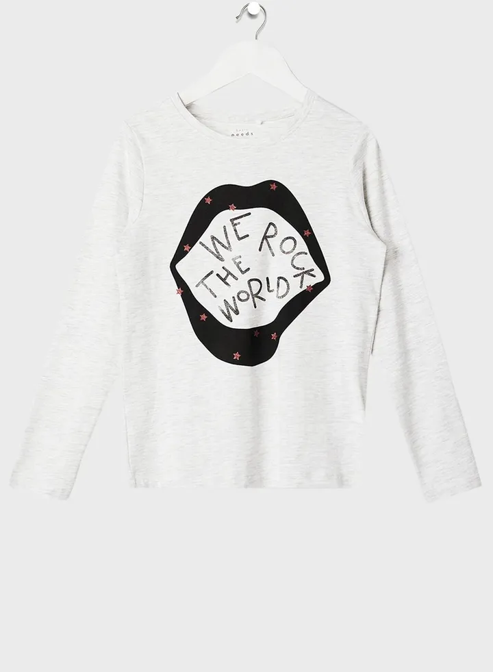 Youth Slogan T-Shirt