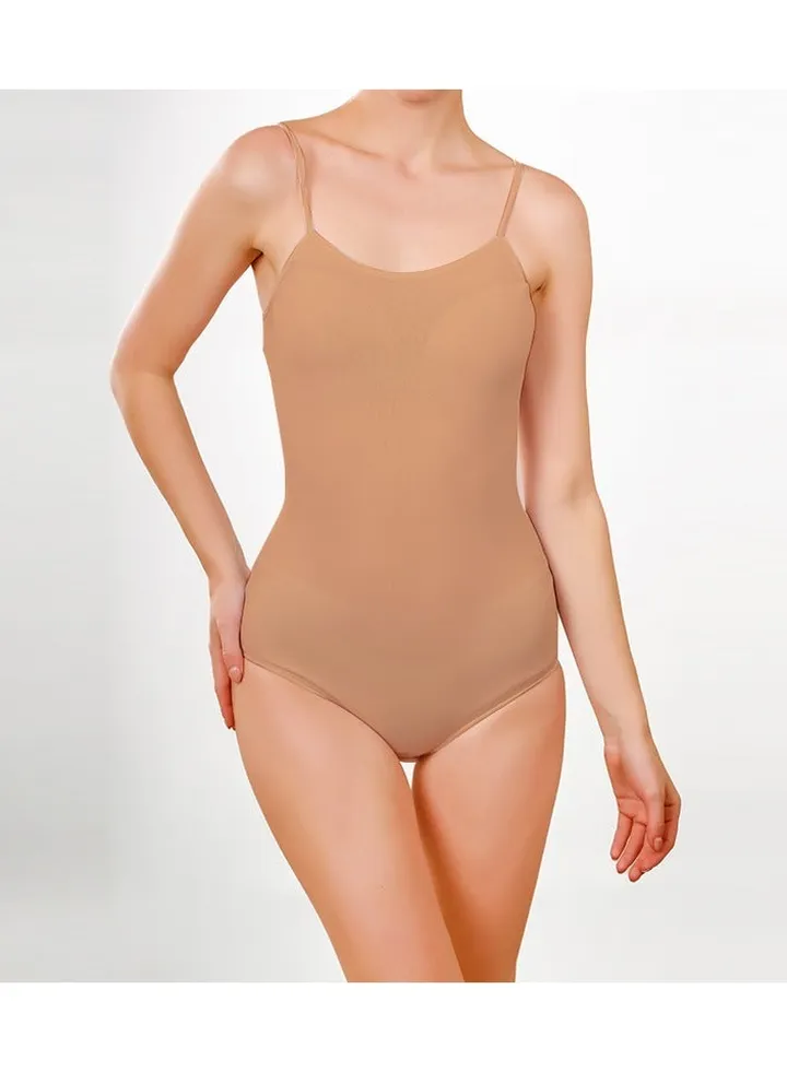 Selina Wear Cami Body Suit - Women Bodysuit Tops - Shapewear Seamless, Sleeveless Slimming Bodysuit Club Party Top