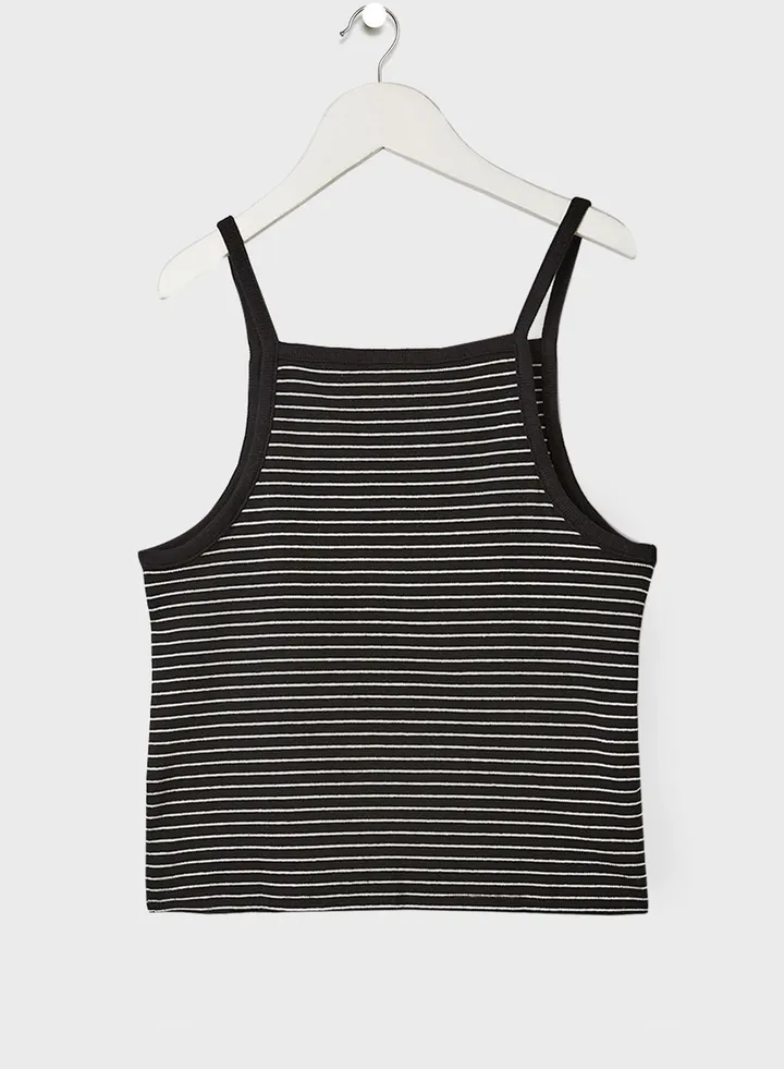 Youth Striped Cami Top