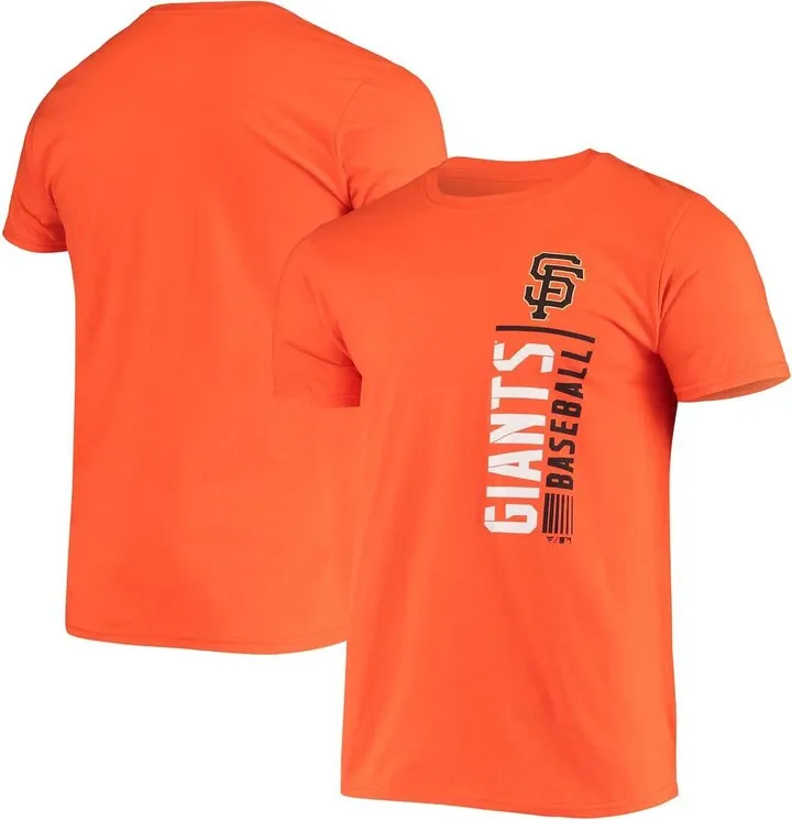 Men's Fanatics Branded Orange San Francisco Giants Strong Stencil T-shirt