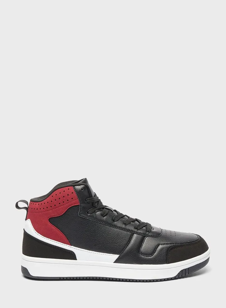 Lace Up Low Top Sneakers