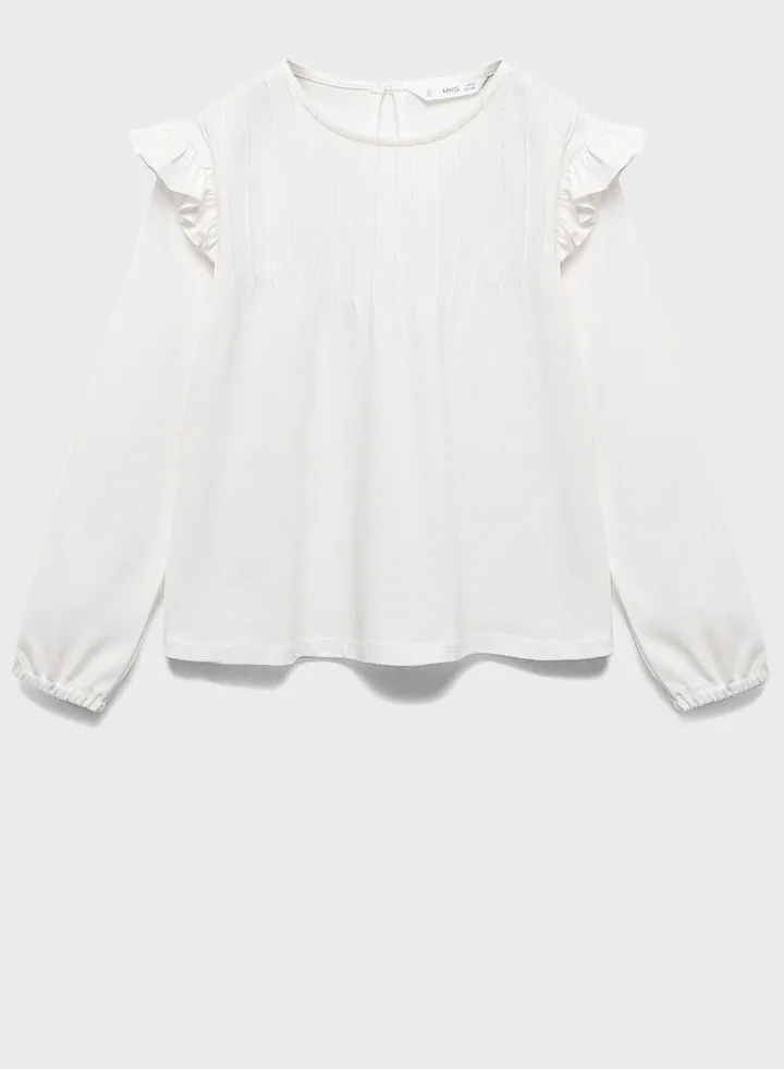 Kids Ruffle Detail Top