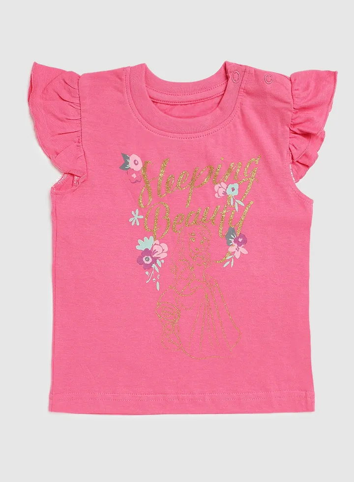 Fashionable Casual T-Shirt Fuchsia