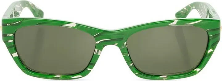 Bottega Veneta Eyewear Rectangular Frame Sunglasses