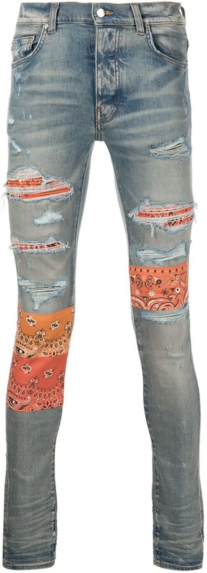 Bandana Artpatch skinny jeans