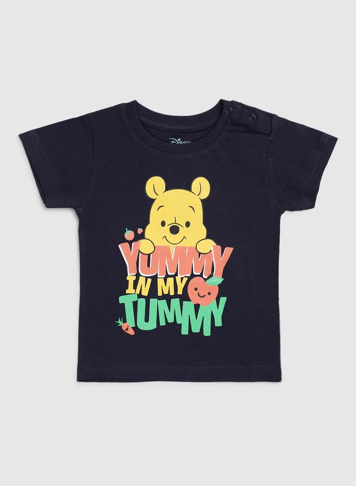 Disney Printed T-Shirt Navy Blue