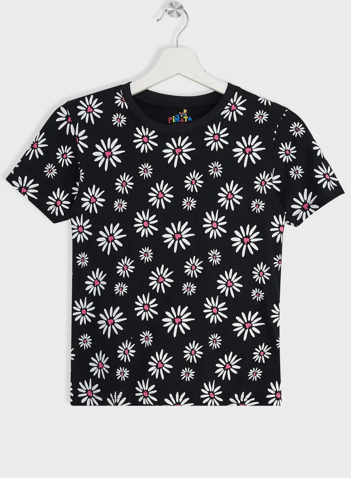 Girls All Over Printed T-Shirt