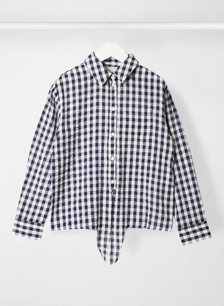 Kids/Teen Tie Knot Shirt Black
