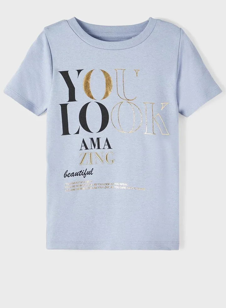 Kids Slogan T-Shirt