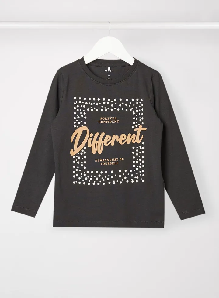Kids/Teen Long Sleeve T-Shirt Black