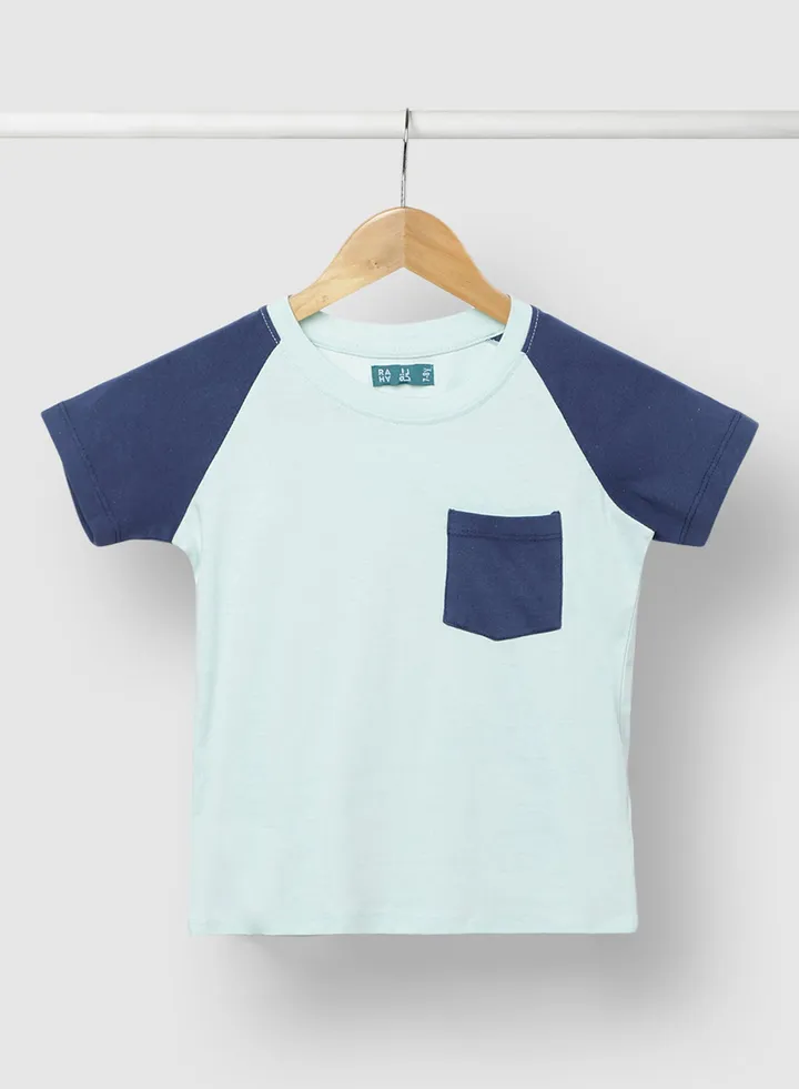 Girls Comfortable Stylish T-Shirt Blue
