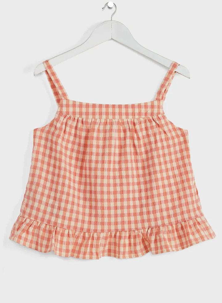 Kids Checked Top