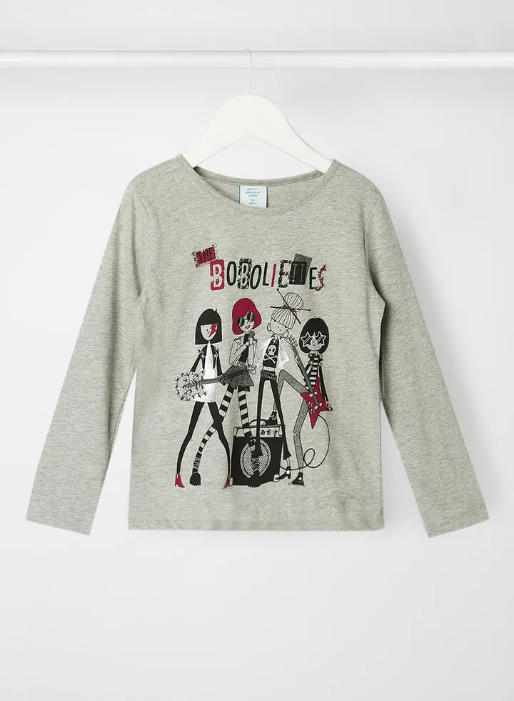 Kids/Teen Graphic T-Shirt Grey