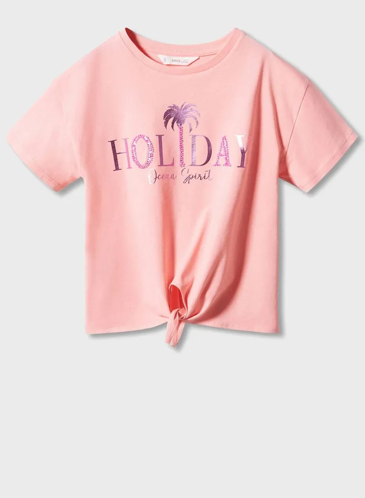 Kids Slogan T-Shirt
