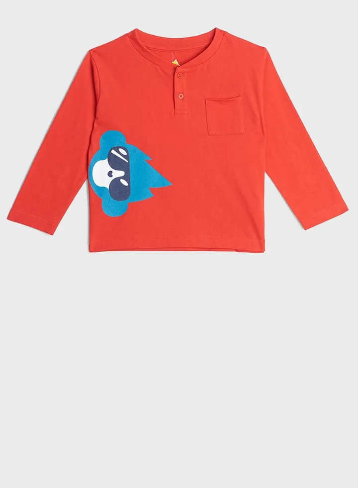 Kids Graphic Print T-Shirt