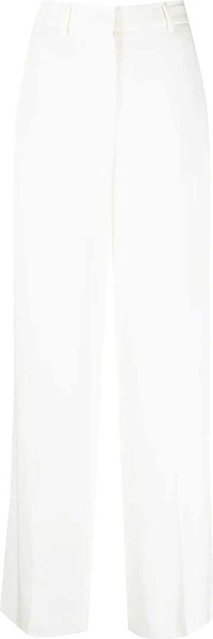High-Waisted Straight-Leg Trousers