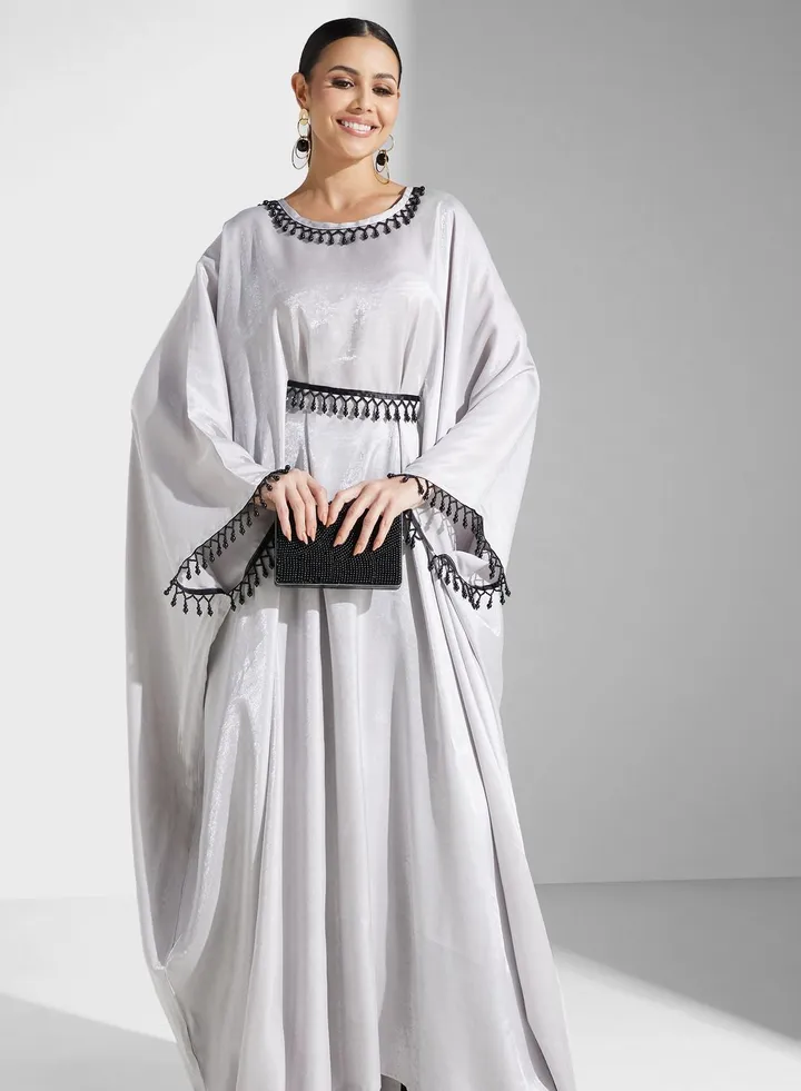 Cape Sleeve Dress