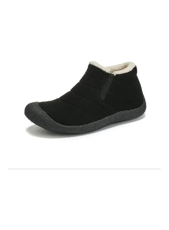 Lace-Up High Top Sneakers Black