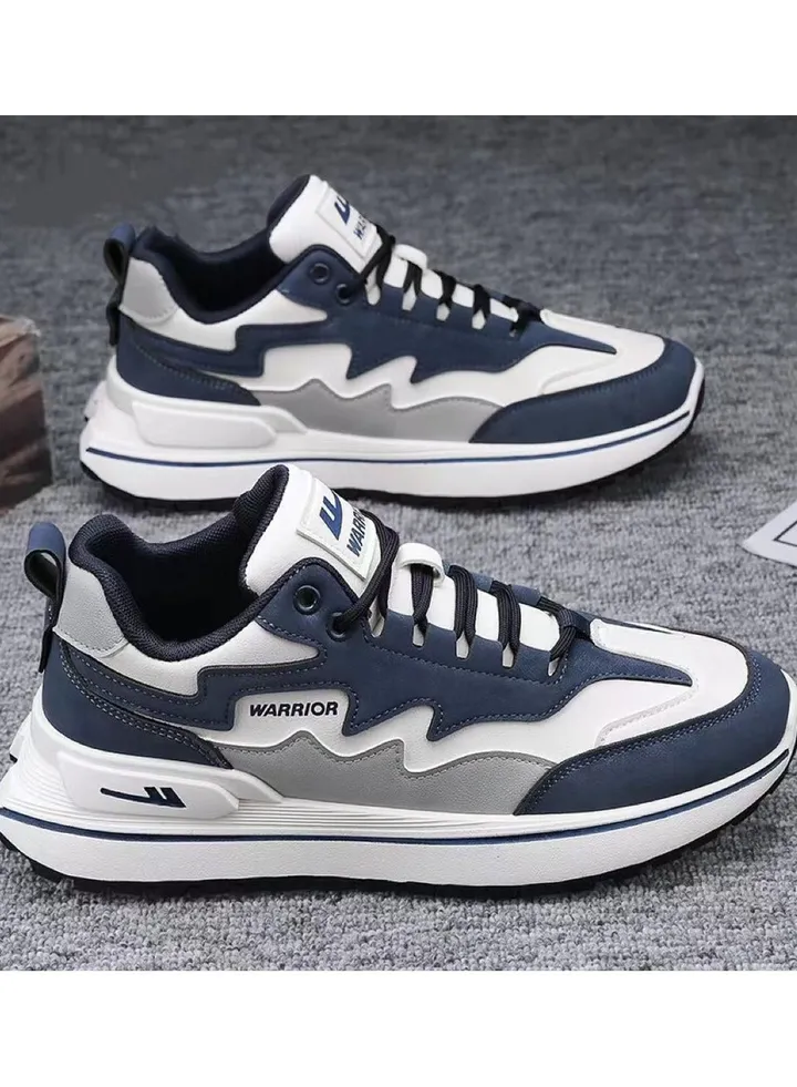Men's Trendy And Versatile Leather Casual Sports Shoes
