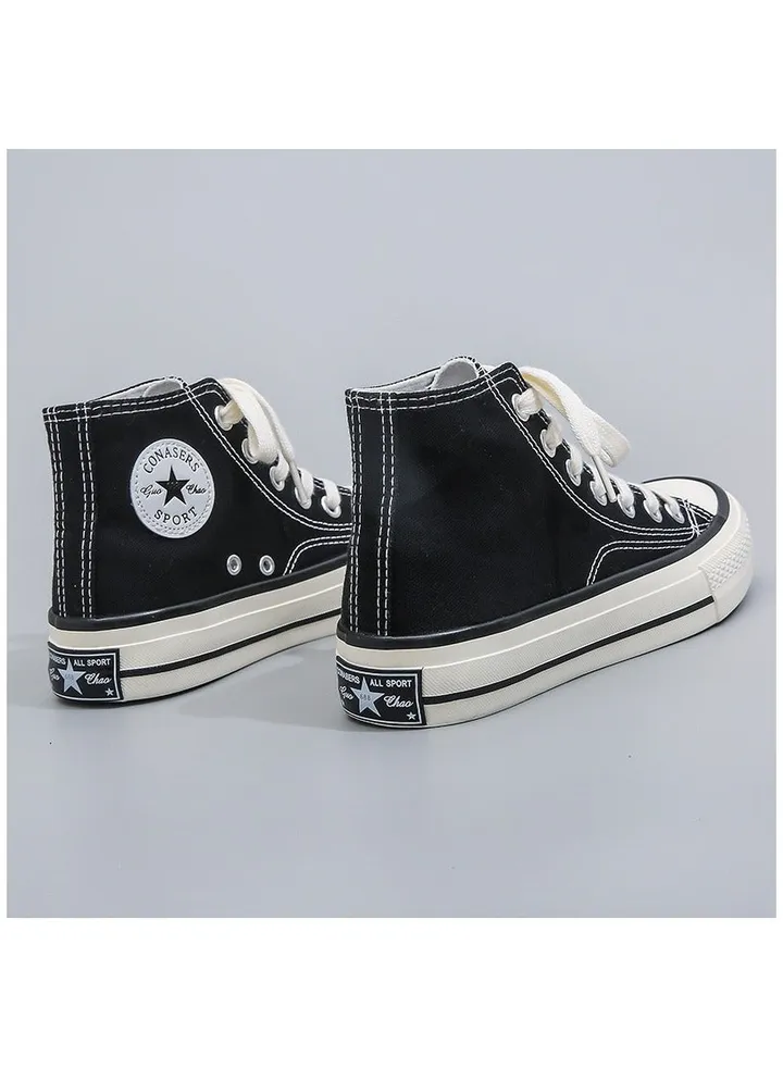 Classic High Top Sneaker Black