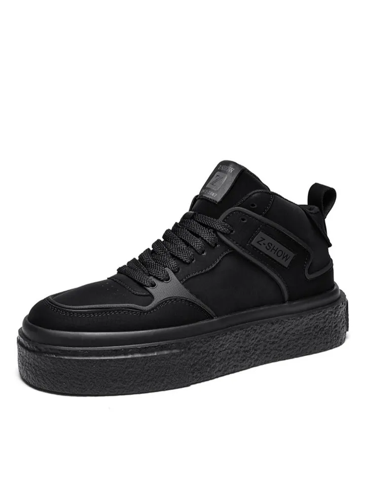 Thick soled raised lightweight sports skateboard shoes, daily casual trendy shoes