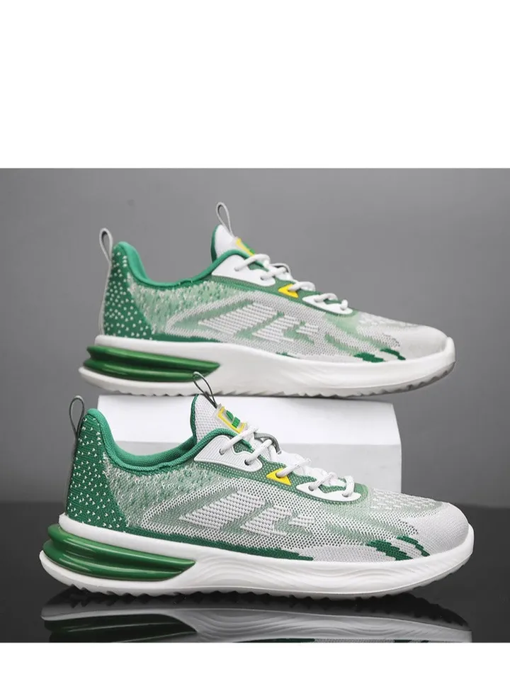 Thin Breathable Running Shoes With Fly Woven Mesh Surface