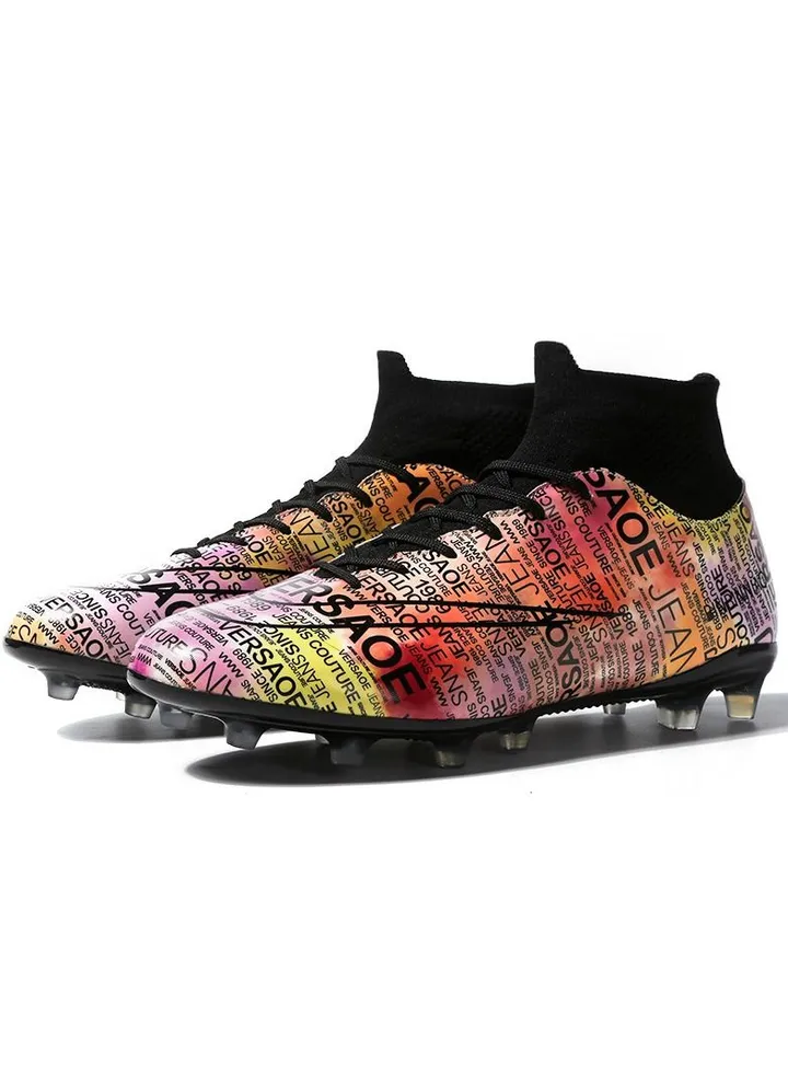 New High Top Comfortable and Breathable Football Shoe