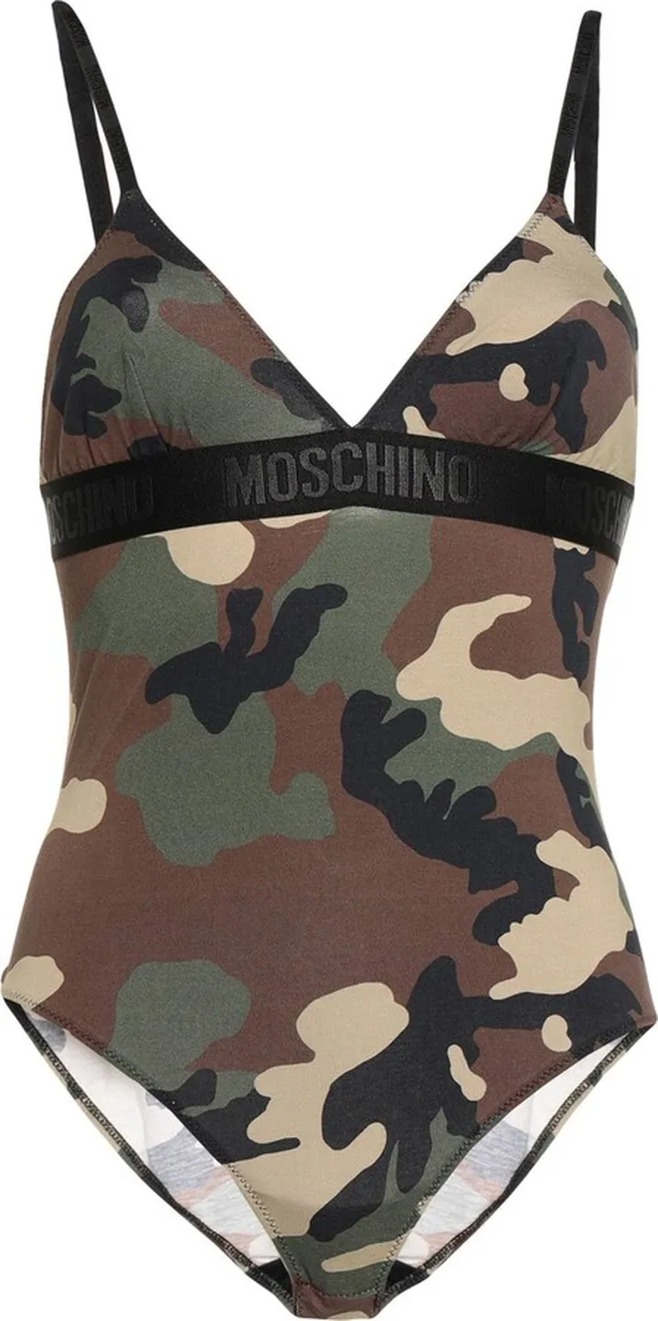 Lingerie Bodysuit Military Green