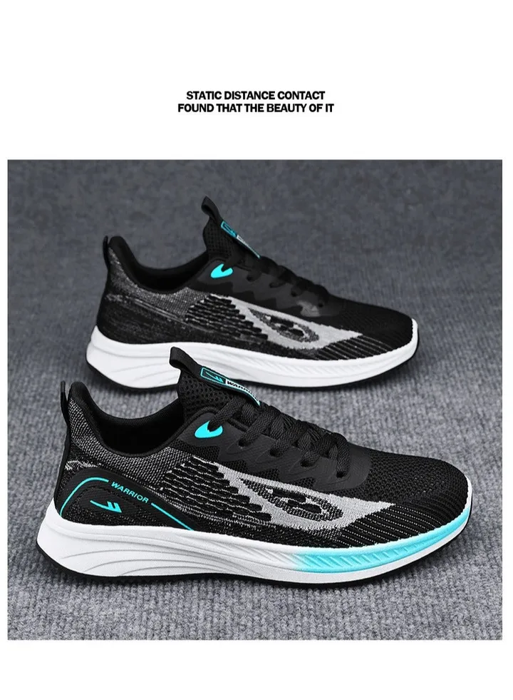 Thin Breathable Running Shoes With Fly Woven Mesh Surface