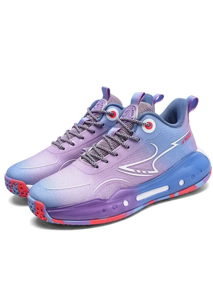 Four Seasons Couple Fit Woven Soft Sole Shock Absorbing Sneakers