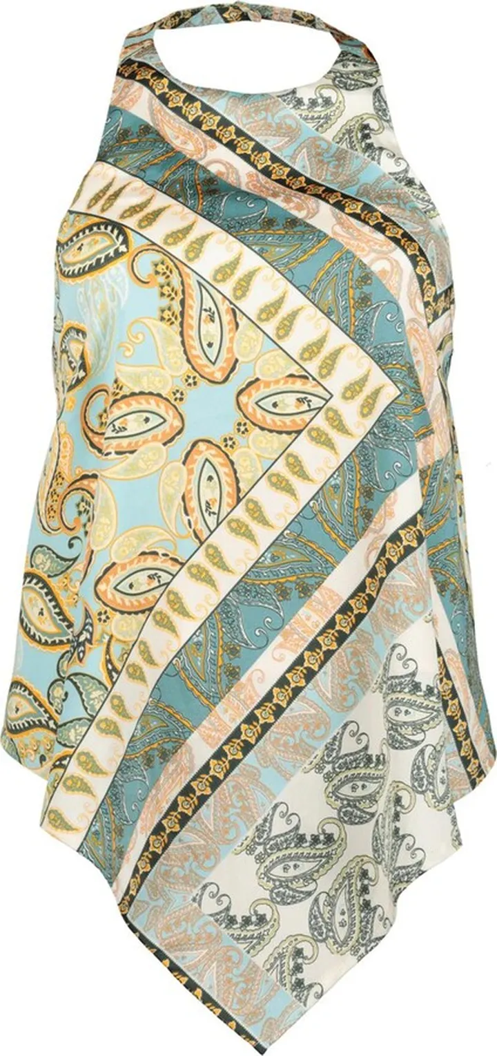 Corsica Halter Top in Sea Glass