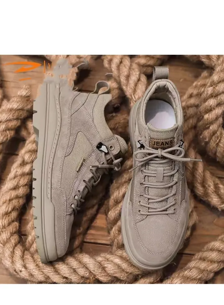 Men's Casual Shoes, Low Cut Retro Martin Boots