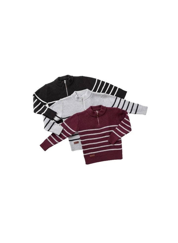 Kids Boys Pullover - Black