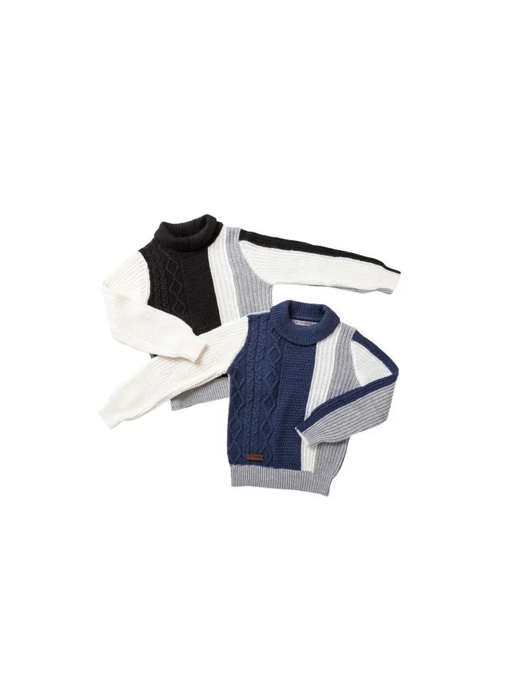 Kids Boys Pullover - Black