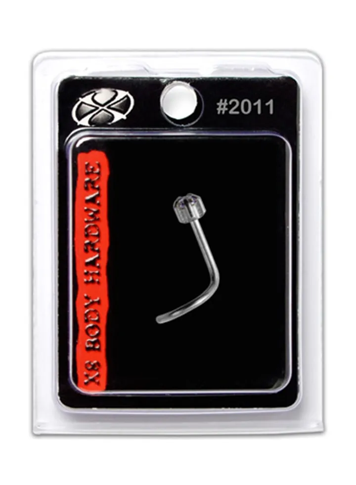 316L Stainless Steel Star Nose Pin
