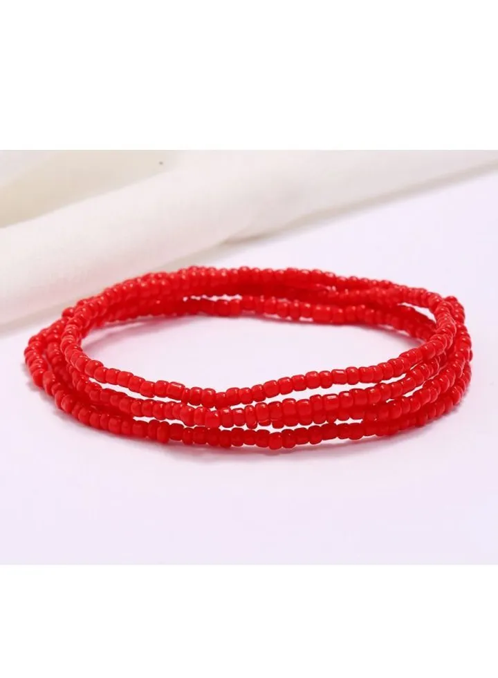 Casual Women Beaded Waist Chain
