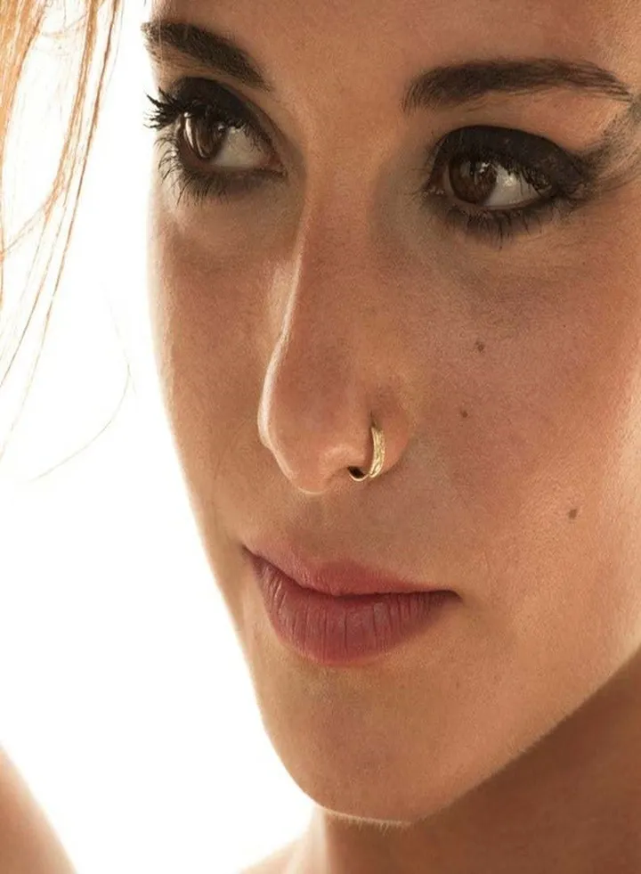 Stainless Steel Nose Ring, Nose Nail Earrings